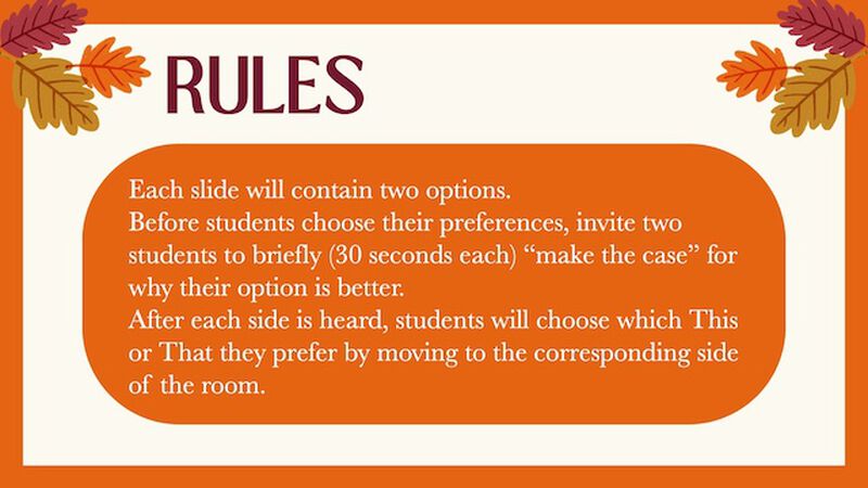 Make the Case: Fall Edition